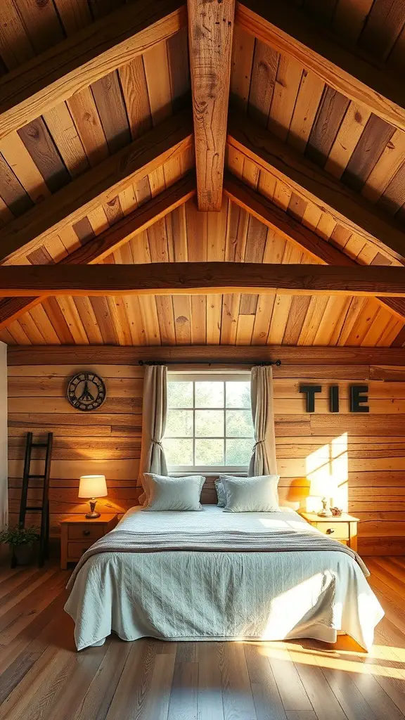 27+ Inspiring Spanish Mediterranean Bedroom Ideas for Your Home 6 Rustic wooden beams and ceilings in a Spanish Mediterranean bedroom