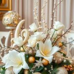 27+ Stunning Christmas Wedding Centerpieces to Inspire Your Holiday Celebration 9