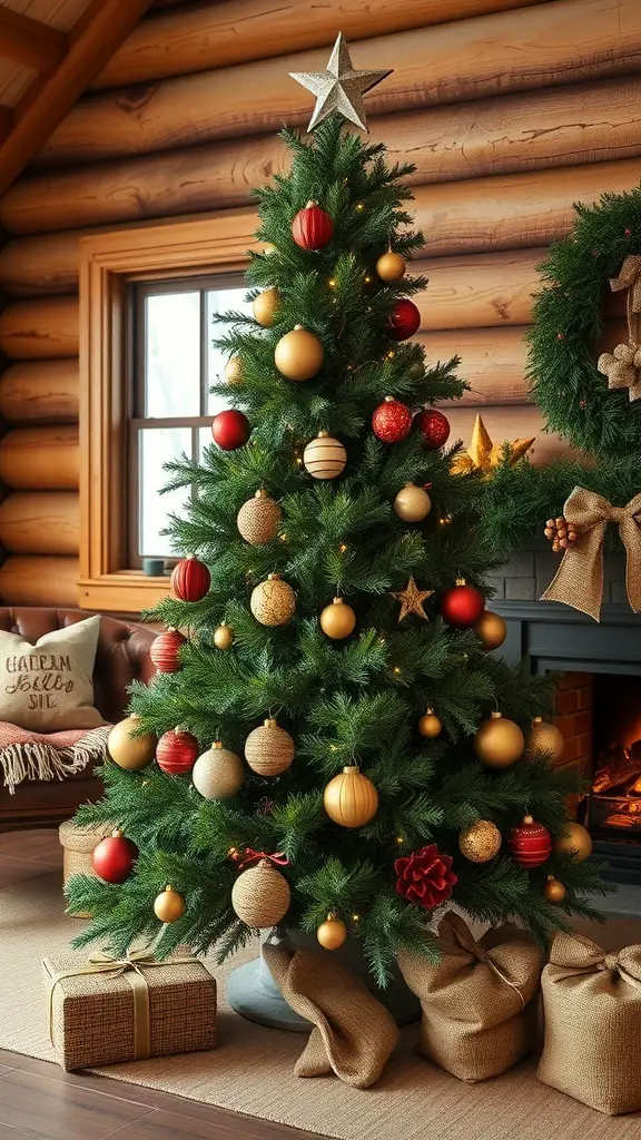 29+ Stunning Hunter Green Christmas Tree Decorating Ideas 1