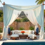 25+ Stunning Mediterranean Pool Designs to Enhance Your Outdoor Oasis 8