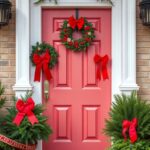 27+ Stunning Christmas Door Decorations to Brighten Your Holiday Entrance 8