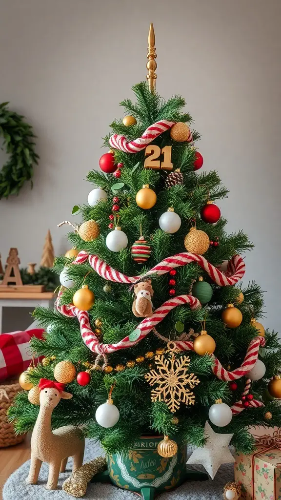 27+ Stunning Woodland Christmas Tree Ideas for a Cozy Holiday Decor 1