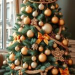 27+ Stylish Ways to Decorate a Sage Green Christmas Tree 7