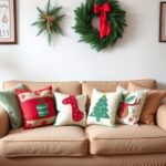 29+ Charming Small Living Room Christmas Decor Ideas 6