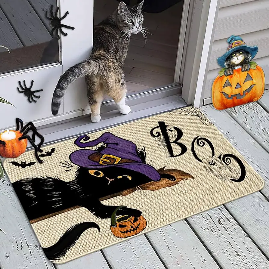 23+ Spooktacular Halloween Door Mats to Elevate Your Fall Decor 2