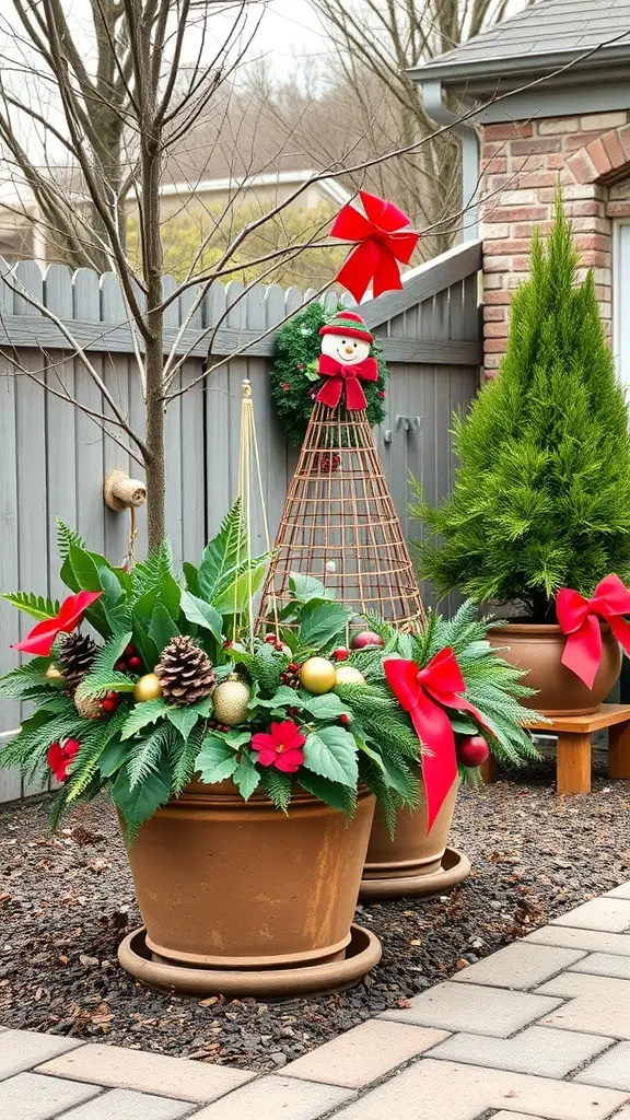 25+ Creative Backyard Christmas Decor Ideas for a Festive Outdoor Space 6