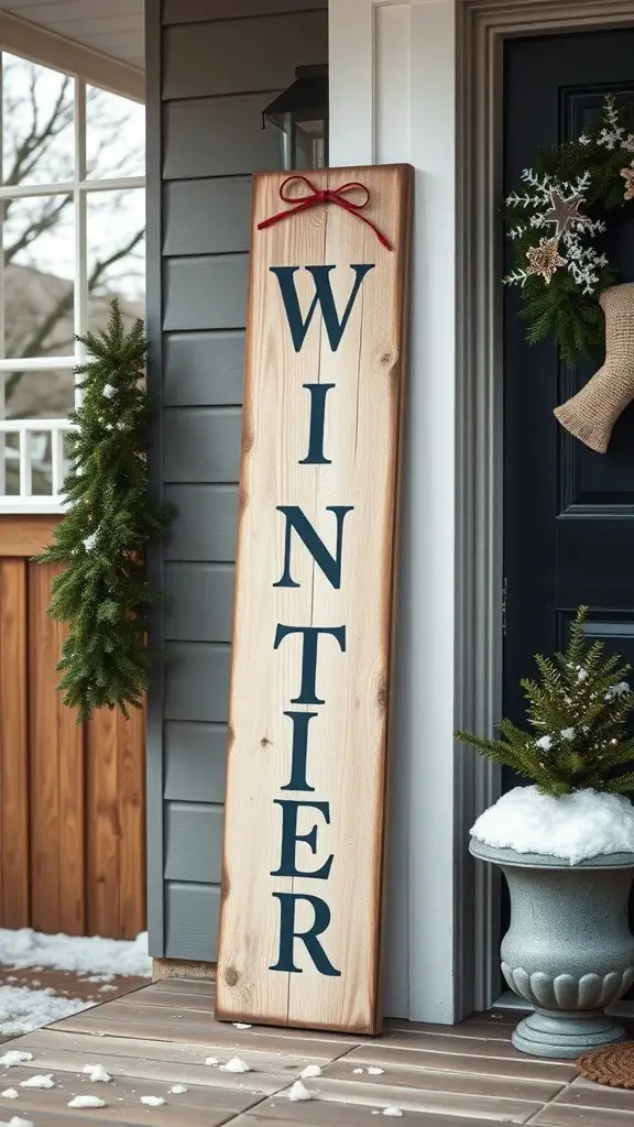 29+ January Front Porch Decor Ideas to Welcome Winter 2
