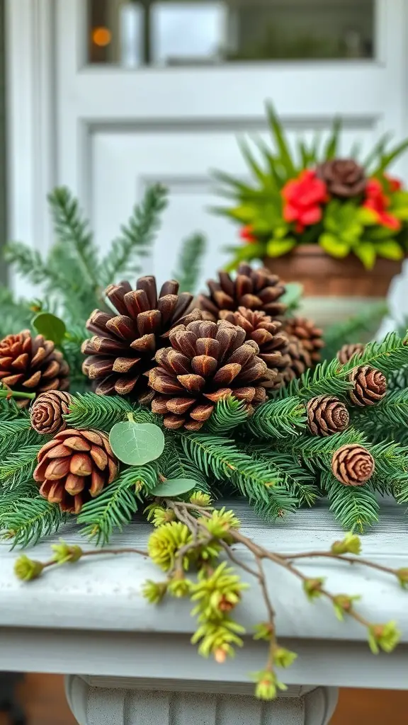 29+ January Front Porch Decor Ideas to Welcome Winter 6