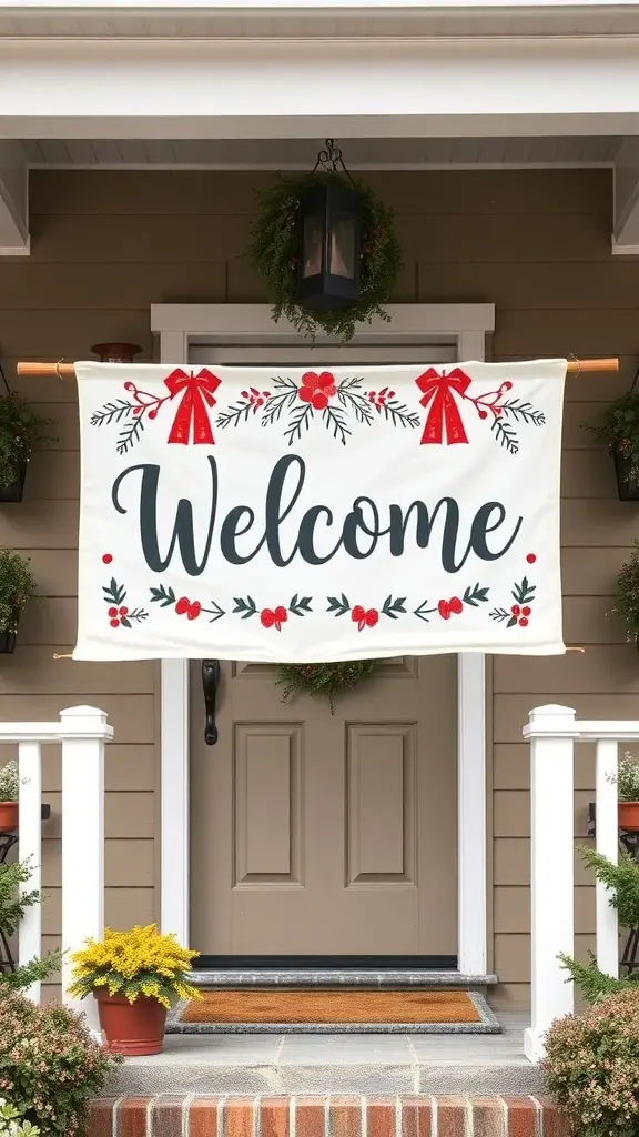 29+ January Front Porch Decor Ideas to Welcome Winter 12