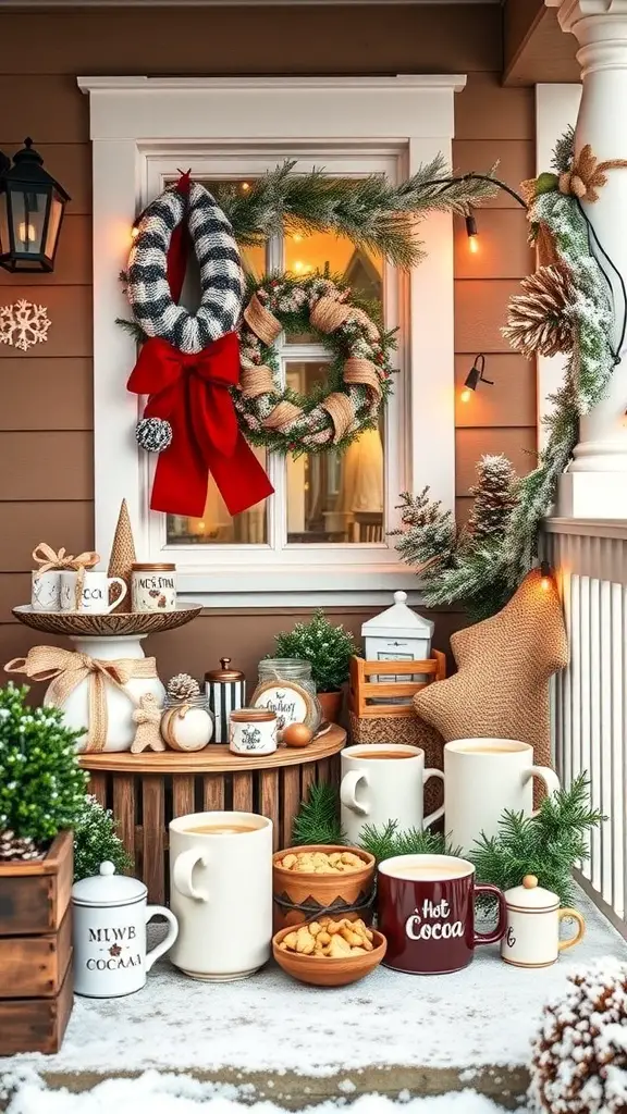 27+ Cozy Winter Porch Decor Ideas to Transform Your Entryway 10 27+ Cozy Winter Porch Decor Ideas to Transform Your Entryway 10