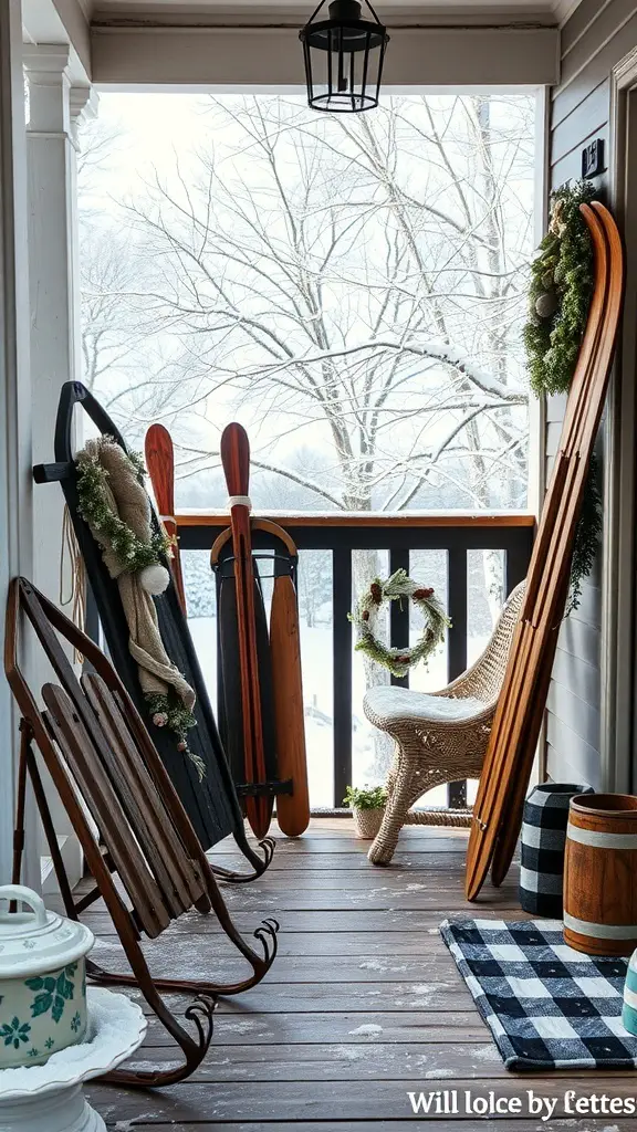 27+ Cozy Winter Porch Decor Ideas to Transform Your Entryway 12 27+ Cozy Winter Porch Decor Ideas to Transform Your Entryway 12
