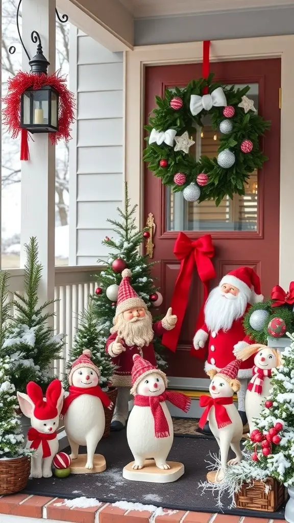 27+ Cozy Winter Porch Decor Ideas to Transform Your Entryway 14 27+ Cozy Winter Porch Decor Ideas to Transform Your Entryway 14