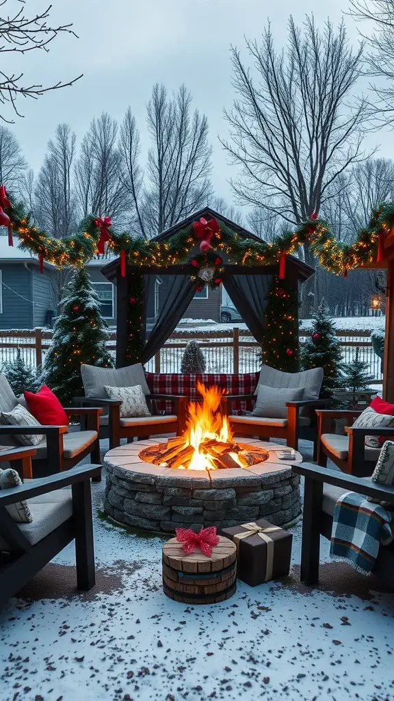 25+ Creative Backyard Christmas Decor Ideas for a Festive Outdoor Space 3