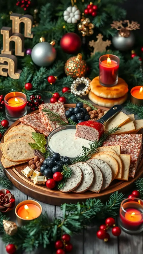 25+ Festive Christmas Charcuterie Board Ideas 1