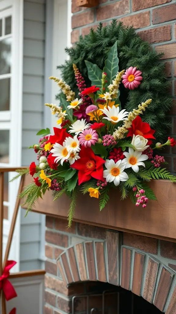 23+ Creative Christmas Chimney Decoration Ideas to Brighten Your Holiday Season 1