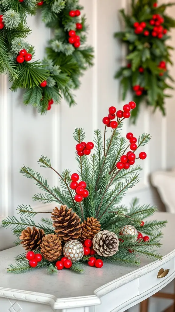 25+ Festive Entryway Ideas for Your Perfect Foyer Christmas Decor 1