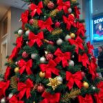 29+ Stunning Red Bow Christmas Tree Ideas to Elevate Your Holiday Decor 6