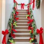 25+ Creative Christmas Staircase Decor Ideas to Transform Your Home 3