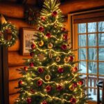 25+ Cozy Cabin Christmas Tree Ideas to Transform Your Holiday Decor 7