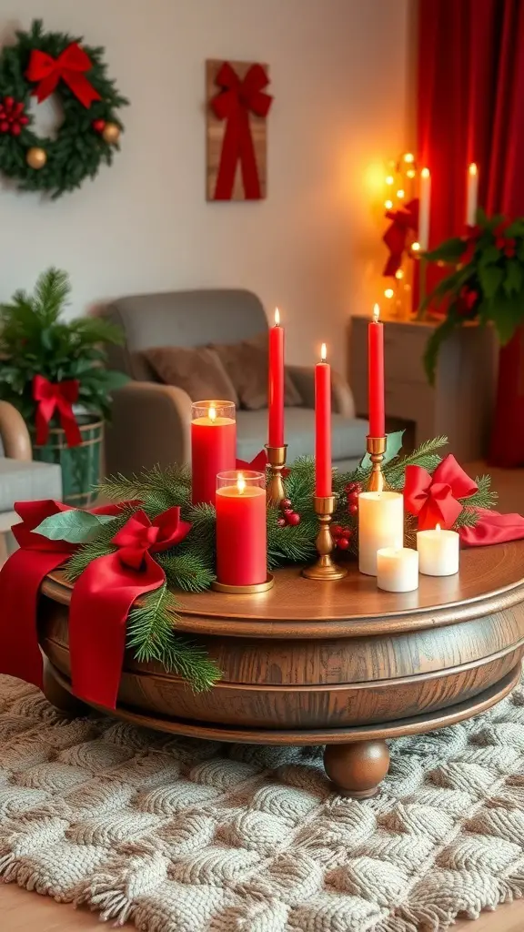 27+ Beautiful Christmas Coffee Table Decor Ideas to Try This Season 1