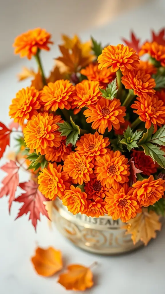 23+ Stunning Thanksgiving Flower Arrangements for Your Fall Table 1