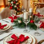 27+ Stunning Christmas Dining Room Decor Ideas 9