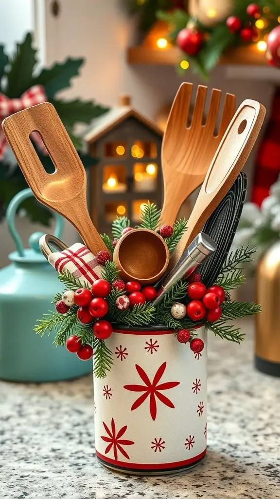 27+ Stunning Kitchen Christmas Decorations for the Perfect Holiday Touch 1