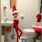 25+ Creative Elf on the Shelf Bathroom Ideas You Need to Try 6