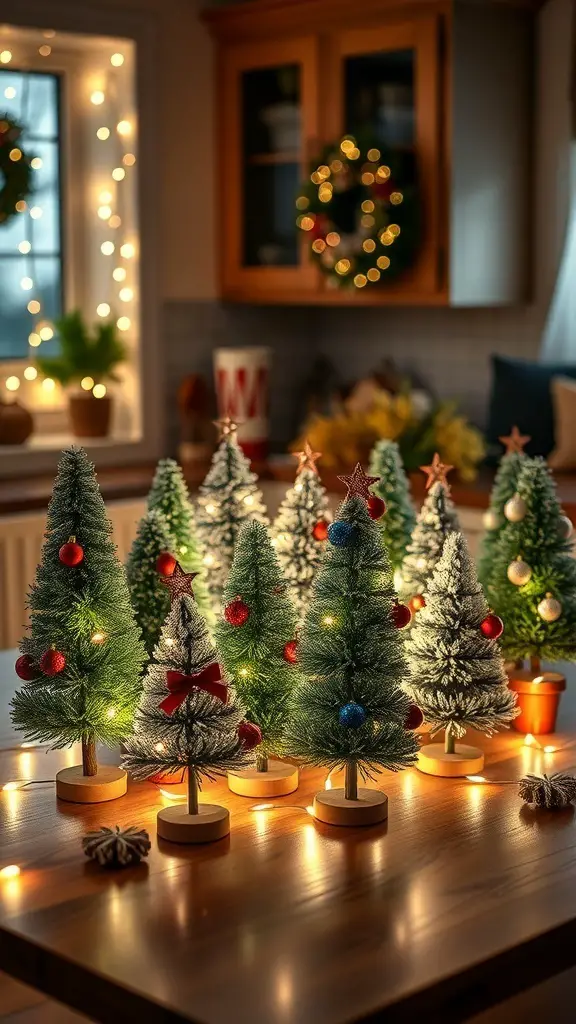 27+ Creative Kitchen Table Christmas Decor Ideas to Inspire Your Holiday Table Setting 1