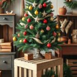 27+ Rustic Christmas Tree Ideas for a Cozy Holiday Season 8