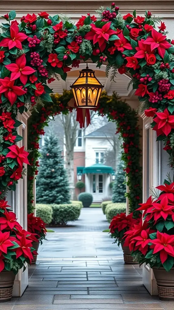 23+ Stunning Christmas Archway Decor Ideas for Indoor Celebrations 1
