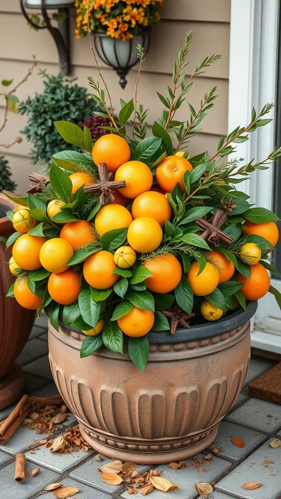 29+ Beautiful Outdoor Christmas Planters to Brighten Your Home 1