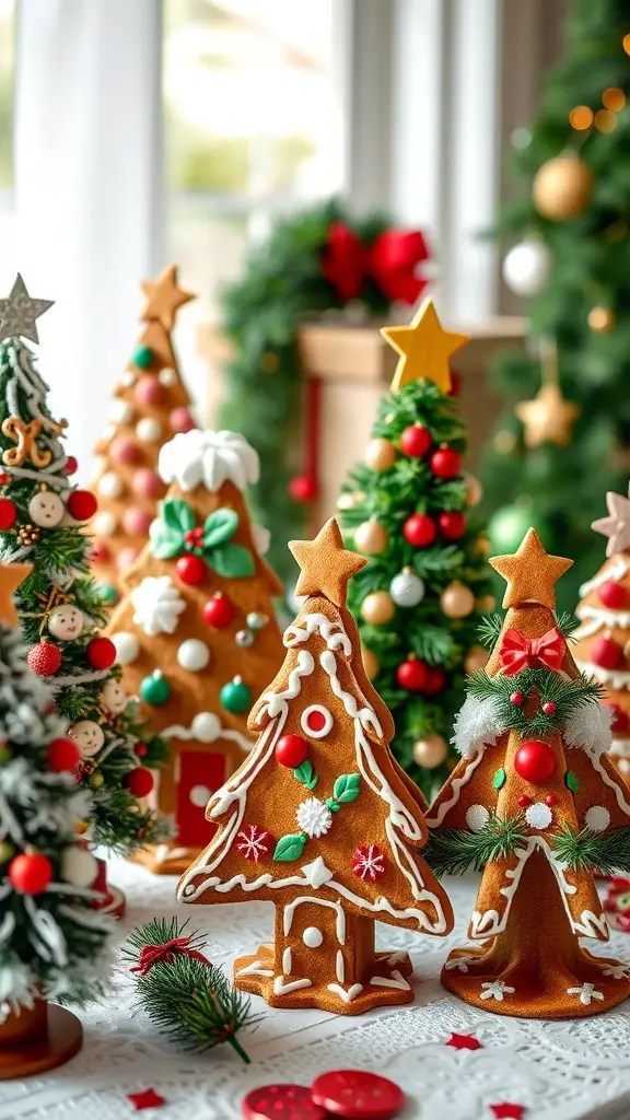 27+ Creative Gingerbread Christmas Tree Ideas to Inspire Your Holiday Baking 1