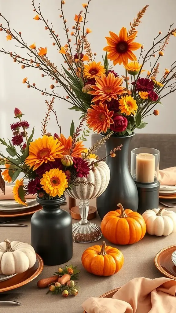 31+ Modern Thanksgiving Table Ideas 1