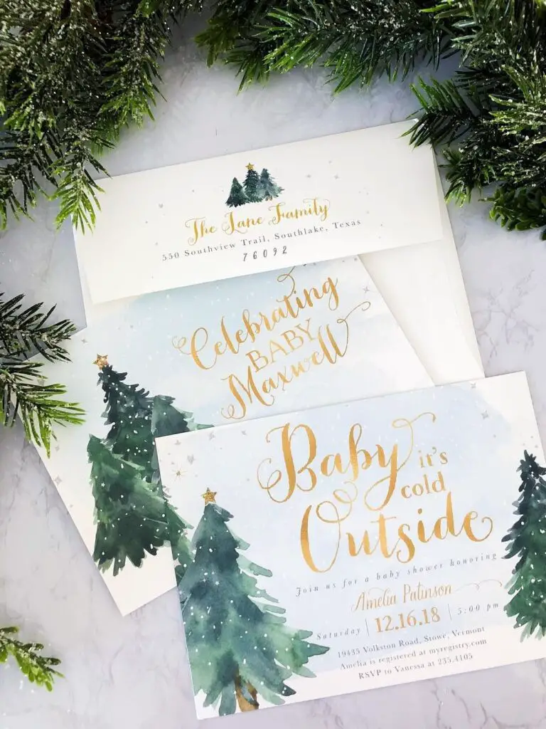 31+ Baby It's Cold Outside Baby Shower Ideas 27