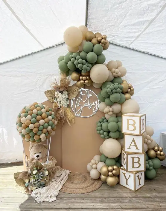 41+ Neutral Baby Shower Ideas 30