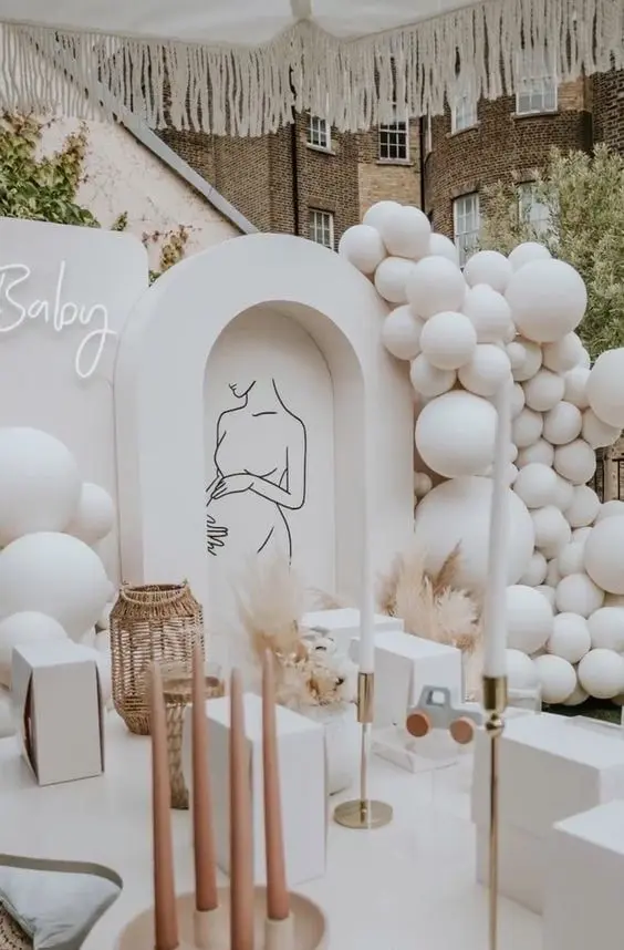 41+ Neutral Baby Shower Ideas 31