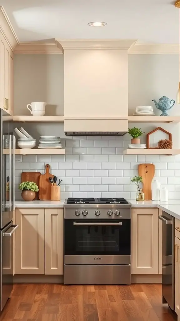 25+ Stunning Beige Cabinets Kitchen Ideas 1