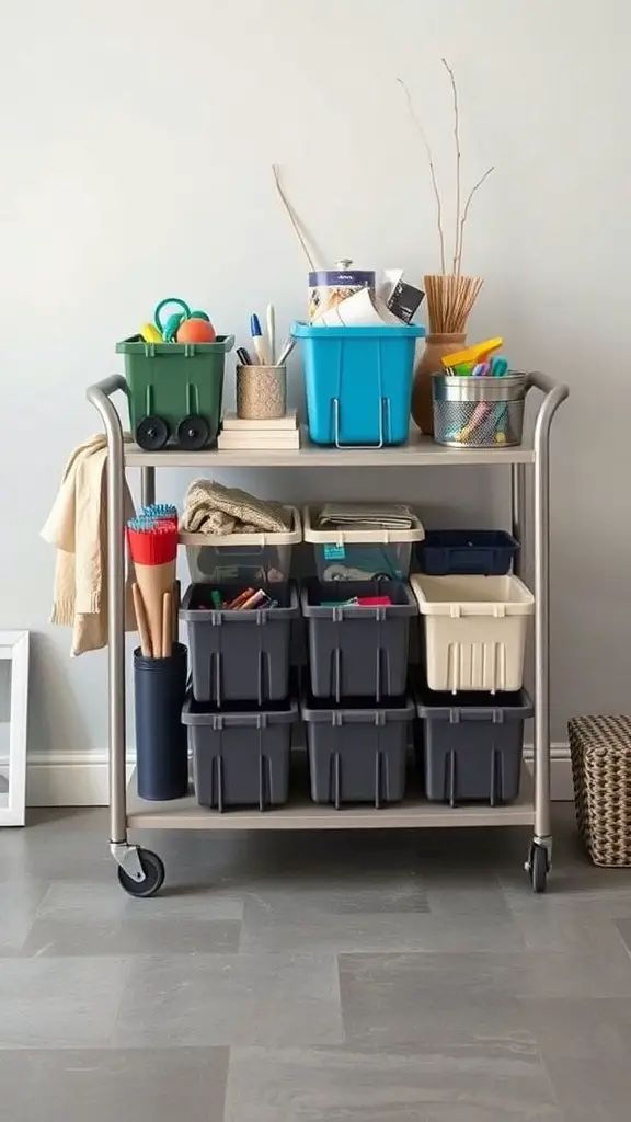 25+ Creative DIY Tote Storage Rack Plans to Maximize Your Space 1