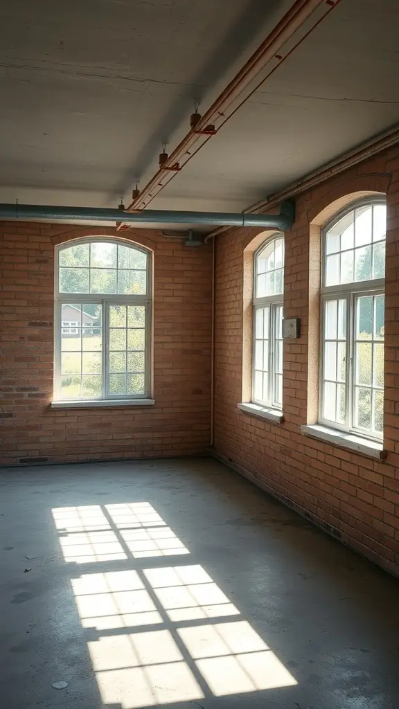 29+ Inspiring Basement House Ideas for Your Next Home Project 16 Bright basement with large windows allowing natural light to enter