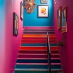 23+ Creative Basement Stairs Wall Ideas to Transform Your Space 7