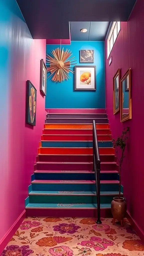 23+ Creative Basement Stairs Wall Ideas to Transform Your Space 1