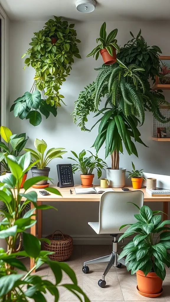 27+ Moody Office Inspiration Ideas for a Cozy Workspace 1