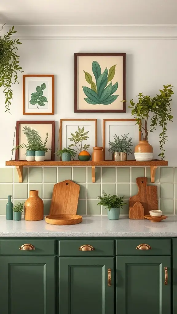 25+ Stunning Green and Brown Kitchen Design Ideas to Refresh Your Space 1