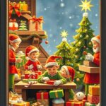 23+ Creative Christmas Window Painting Ideas 8