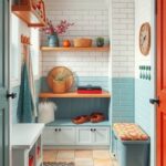 25+ Stylish Mudroom Tile Floor Ideas You’ll Love 37 25+ Stylish Mudroom Tile Floor Ideas You’ll Love 7