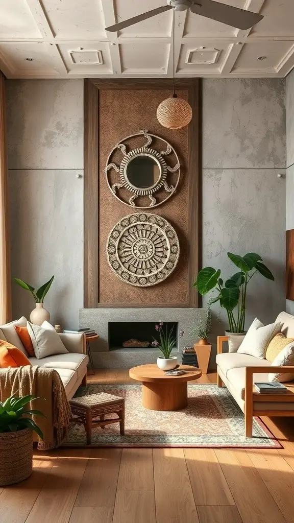 25+ Essential Items for an Earthy Boho Living Room Makeover 1