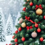 27+ Creative Snowy Christmas Tree Ideas to Inspire Your Holiday Decor 5