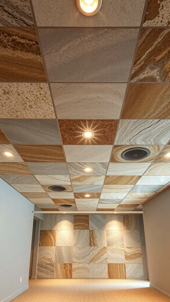 29+ Creative Basement Ceiling Ideas for a Stylish Space 1