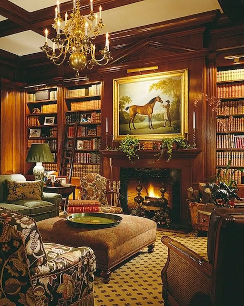 29+ Stunning Ralph Lauren Library Designs You’ll Love 5 29+ Stunning Ralph Lauren Library Designs You’ll Love 3
